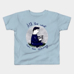 All the cool kids are reading Kids T-Shirt